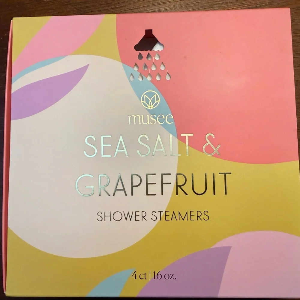 Musee Sea Salt & Grapefruit Shower Steamers